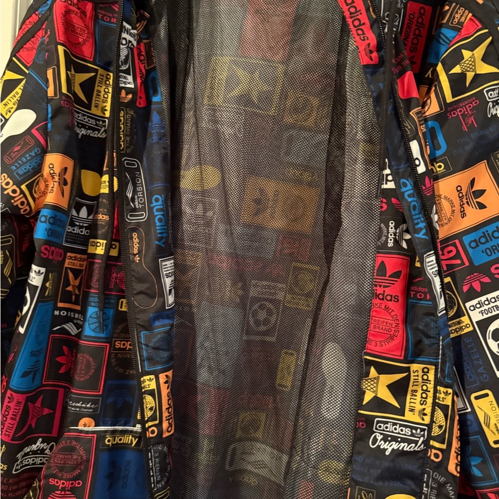 Adidas Black Mesh Jacket - Picture 4 of 4